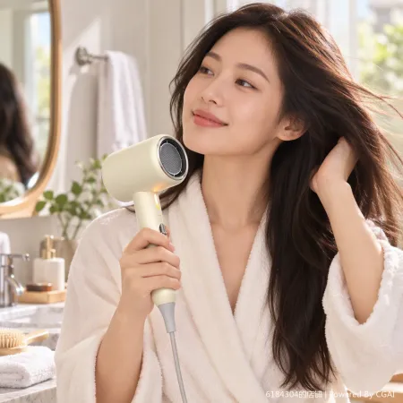 Multi-functional negative ion household hair dryer, quick hair drying, silent hair care, portable comb blower Multi-functional negative ion household hair dryer, quick hair drying, silent hair care, portable comb blower